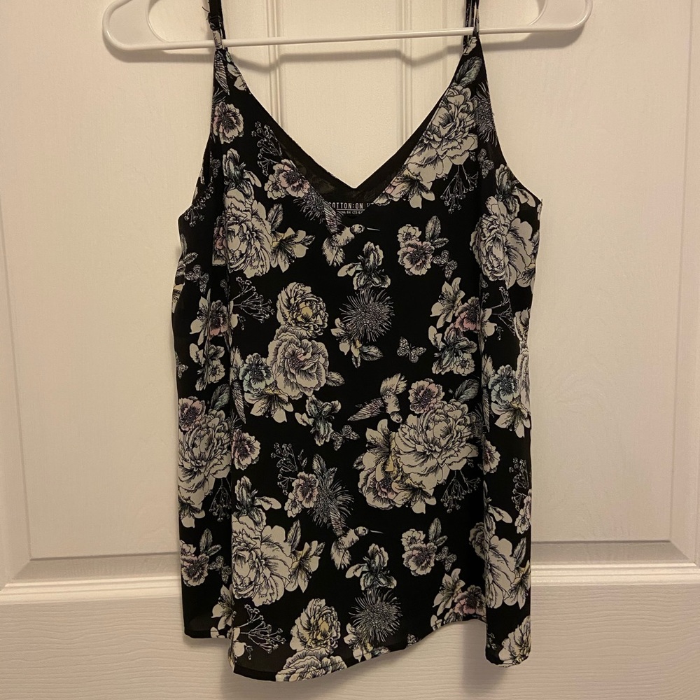COTTON ON Floral Printed Tank Top